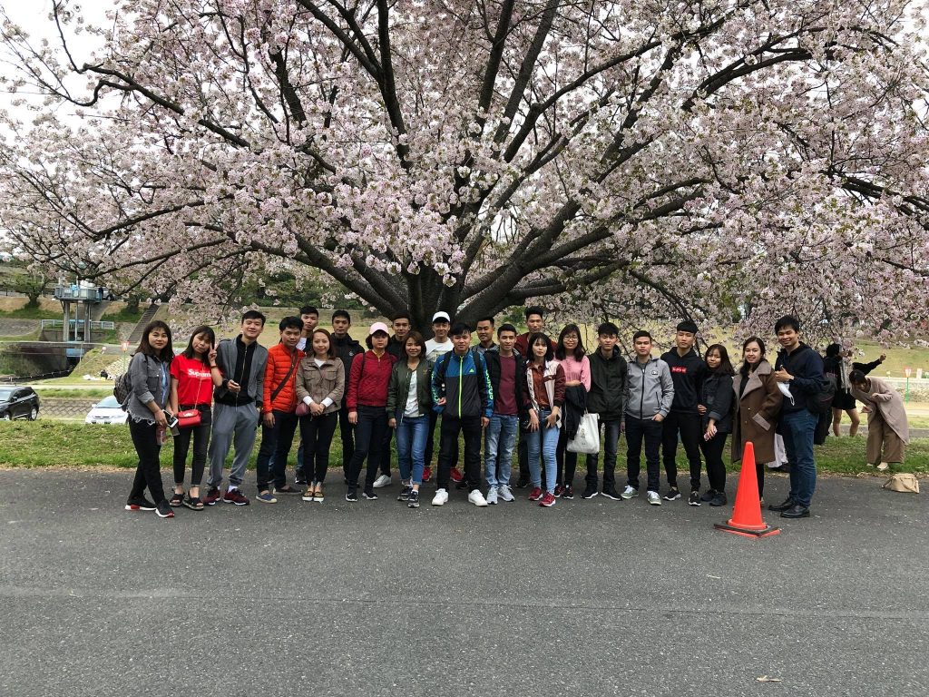 Một số du học sinh của chúng tôi đã nhập học trường Kagisen kỳ tháng 4/2018