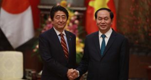 Chủ tịch Trần Đại Quang tiếp thủ tướng Nhật Bản