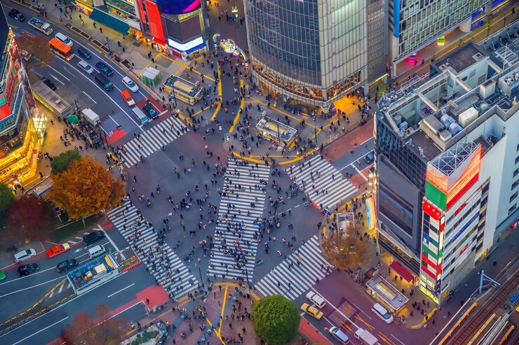 Ngã tư Shibuya-crossing (Tokyo - Japan)